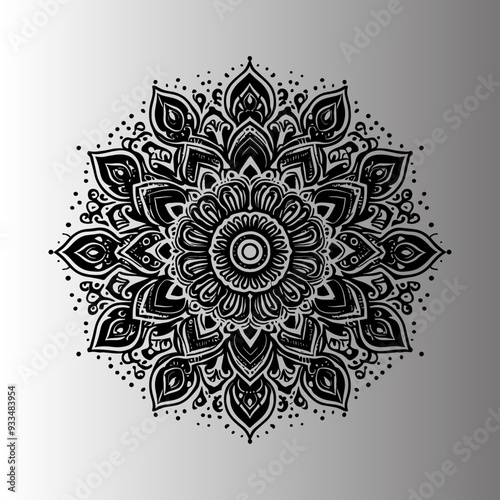 a colorful Flower mandala design