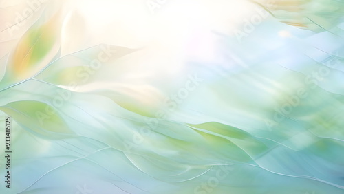 abstract background with leaves