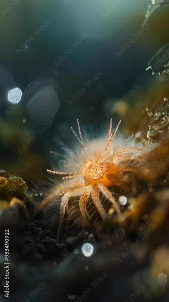 Underwater Macro Photography A Tiny Sea Creature Underwater Macro Photography A Tiny Sea Creature