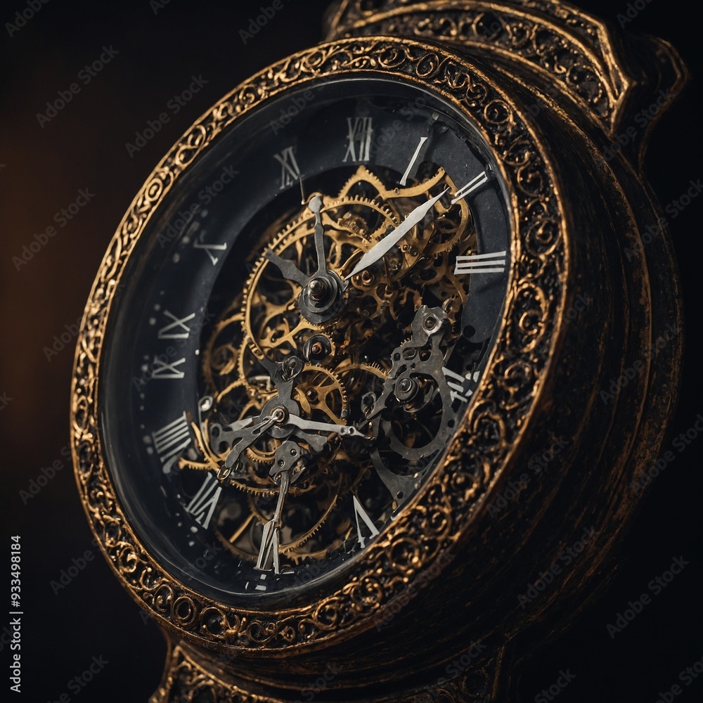 Fototapeta premium The significance of bespoke timepieces in showcasing unique personal preferences