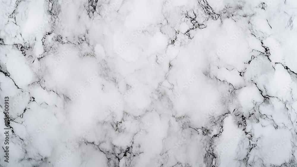 Elegant white marble surface with gray veining, ideal for upscale interior design and decor Elegant white marble surface with gray veining, ideal for upscale interior design and decor
