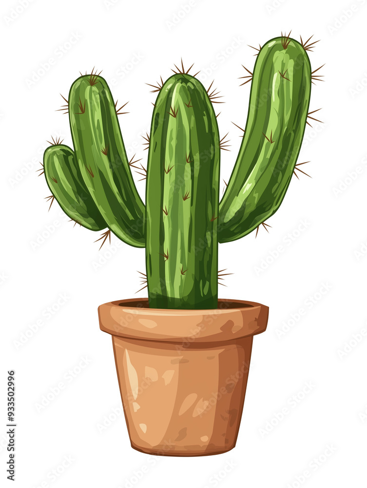 cactus isolated on white cactus isolated on white