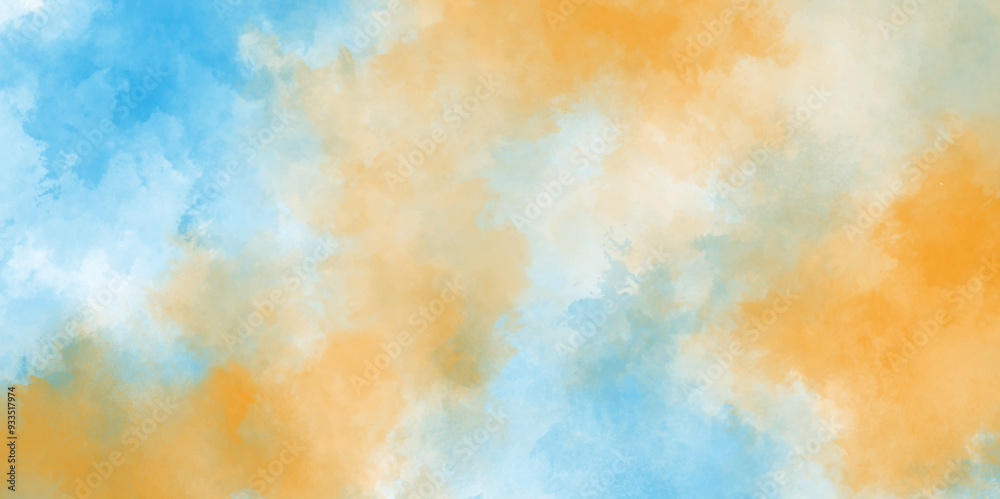 Abstract Art Paint Gradient Design. The painting depicts a sky filled with billowing clouds in various shades of white and gray, abstract modern watercolor hand painted background. Abstract Art Paint Gradient Design. The painting depicts a sky filled with billowing clouds in various shades of white and gray, abstract modern watercolor hand painted background.