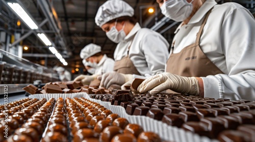 Chocolates Factory Line photo