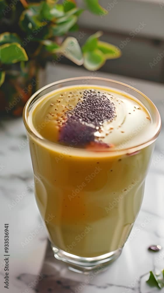 Green Smoothie with Chia Seeds Green Smoothie with Chia Seeds