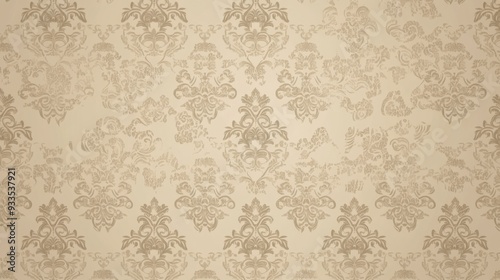 Elegant Damask Wallpaper