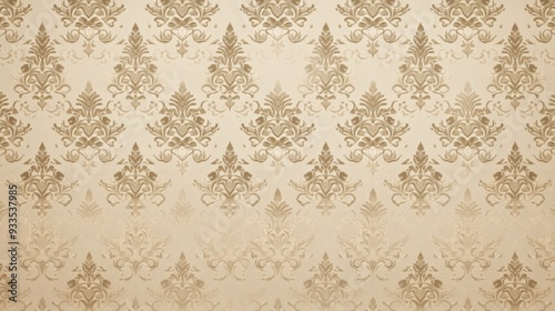 Vintage Damask Wallpaper