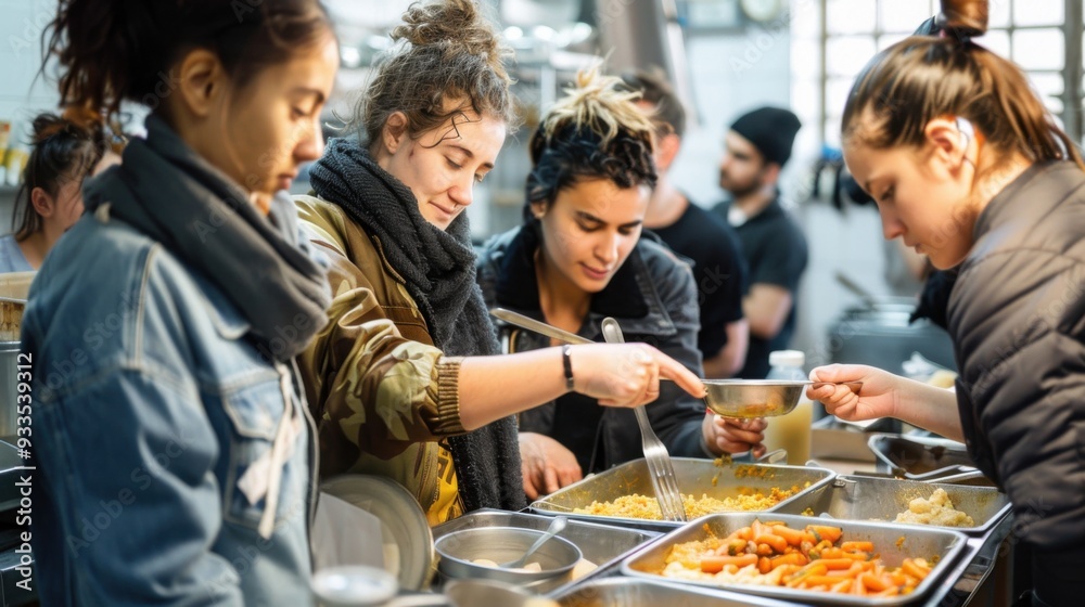 Community Volunteer Soup Kitchen Service: Preparing and Serving Food to Those in Need. Generative ai Community Volunteer Soup Kitchen Service: Preparing and Serving Food to Those in Need. Generative ai