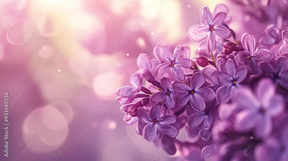 Lilac Flowers in Soft Focus Lilac Flowers in Soft Focus