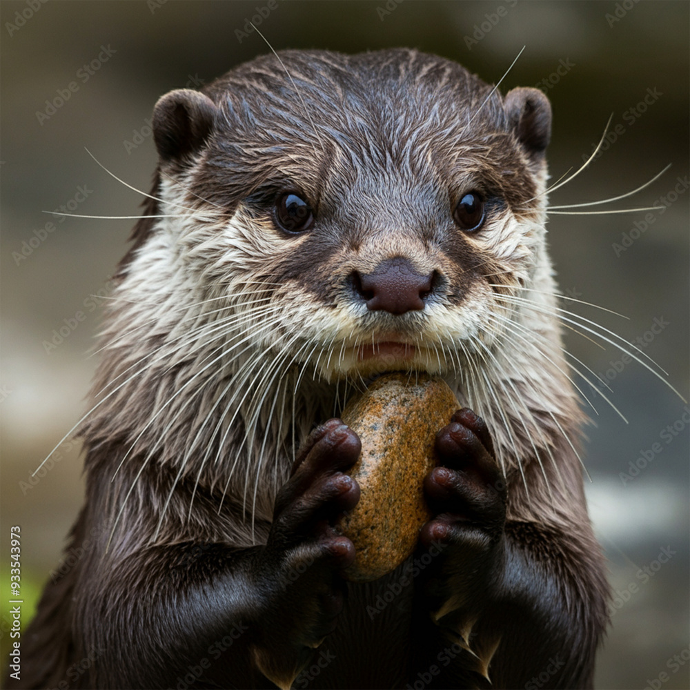 otter on a branch otter on a branch
