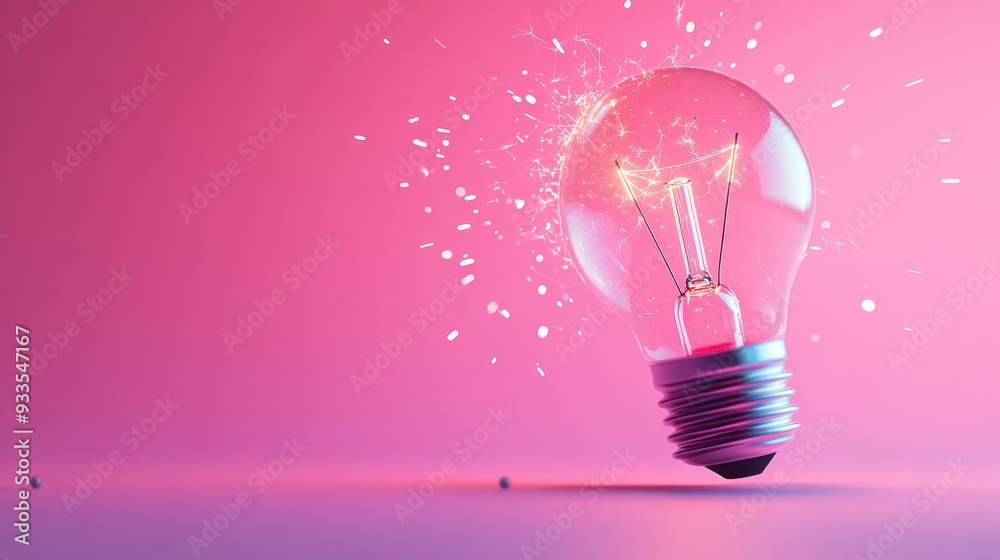 An illustration of a glowing neon bulb with sparks and energy lines, showcasing the power and intensity of electric light. An illustration of a glowing neon bulb with sparks and energy lines, showcasing the power and intensity of electric light.