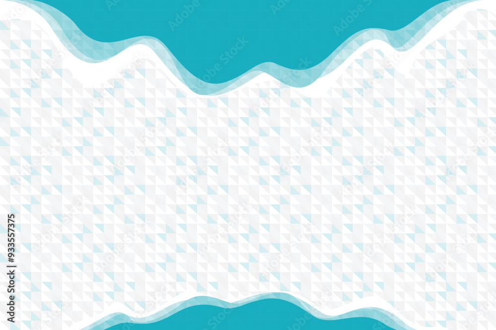 soft green turquoise geometric and wave background soft green turquoise geometric and wave background