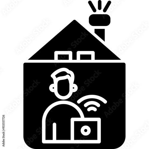 Work From Home Icon