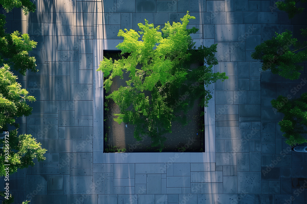 Fototapeta premium Top view of an aesthetic decorative item