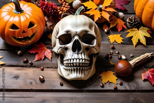 halloween: zucche, streghe, morti, cimiteri pipistrelli e fantasmi, dolcetti e scherzetti, photo