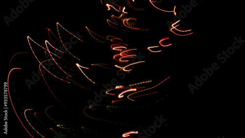Konfetti Digital Glow Effekt Overlay dunkler Hintergrund festlich feiern 