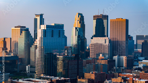 Minneapolis Skyline: Downtown Cityscape in Stunning Detail