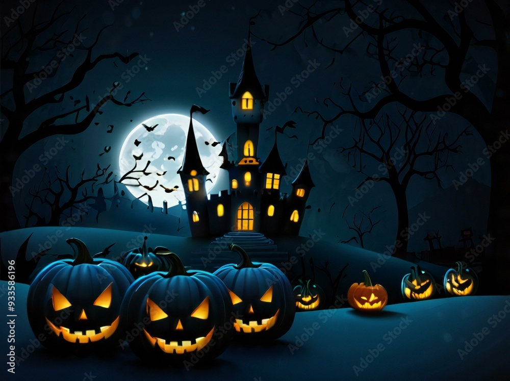 halloween background with pumpkin halloween background with pumpkin