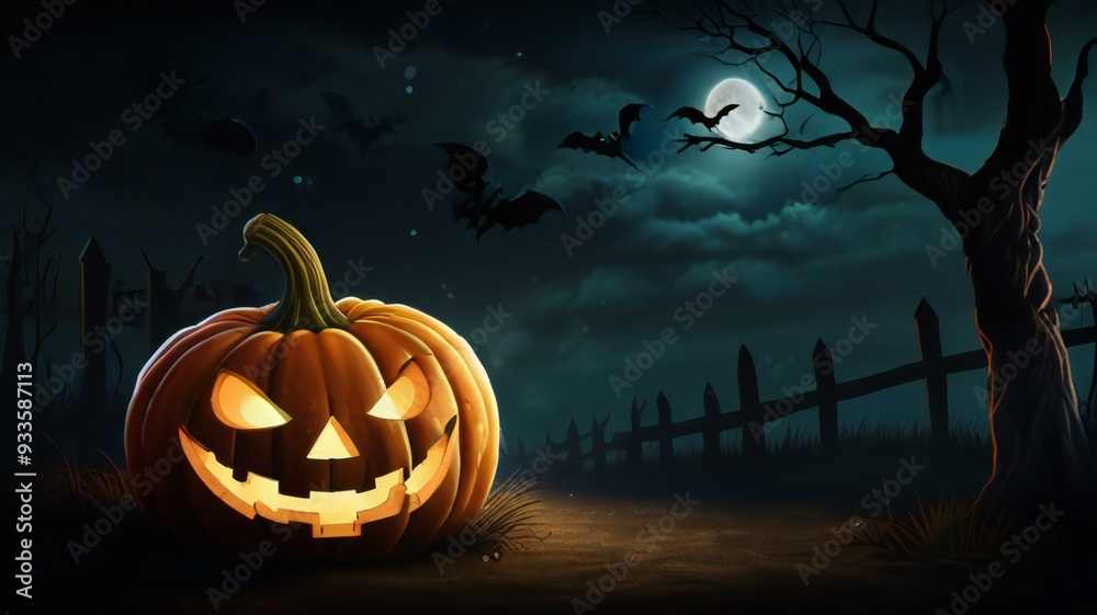 halloween background with pumpkin halloween background with pumpkin