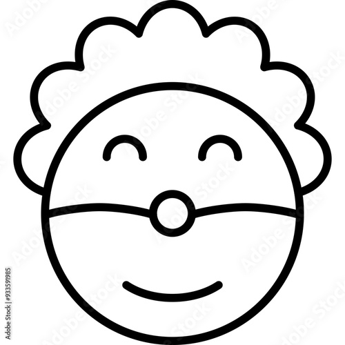 Clown, Party Clown, Celebration Clown, Vector Clown, Icon Clown, Event Clown, Clown Icon, Clown Illustration, Clown Vector, Clown Costume