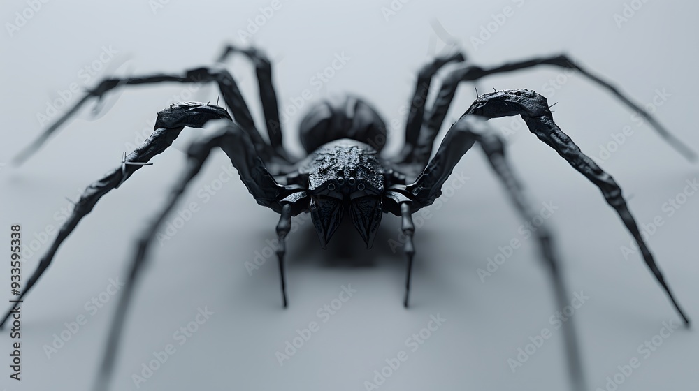 Obraz premium spider on the ground