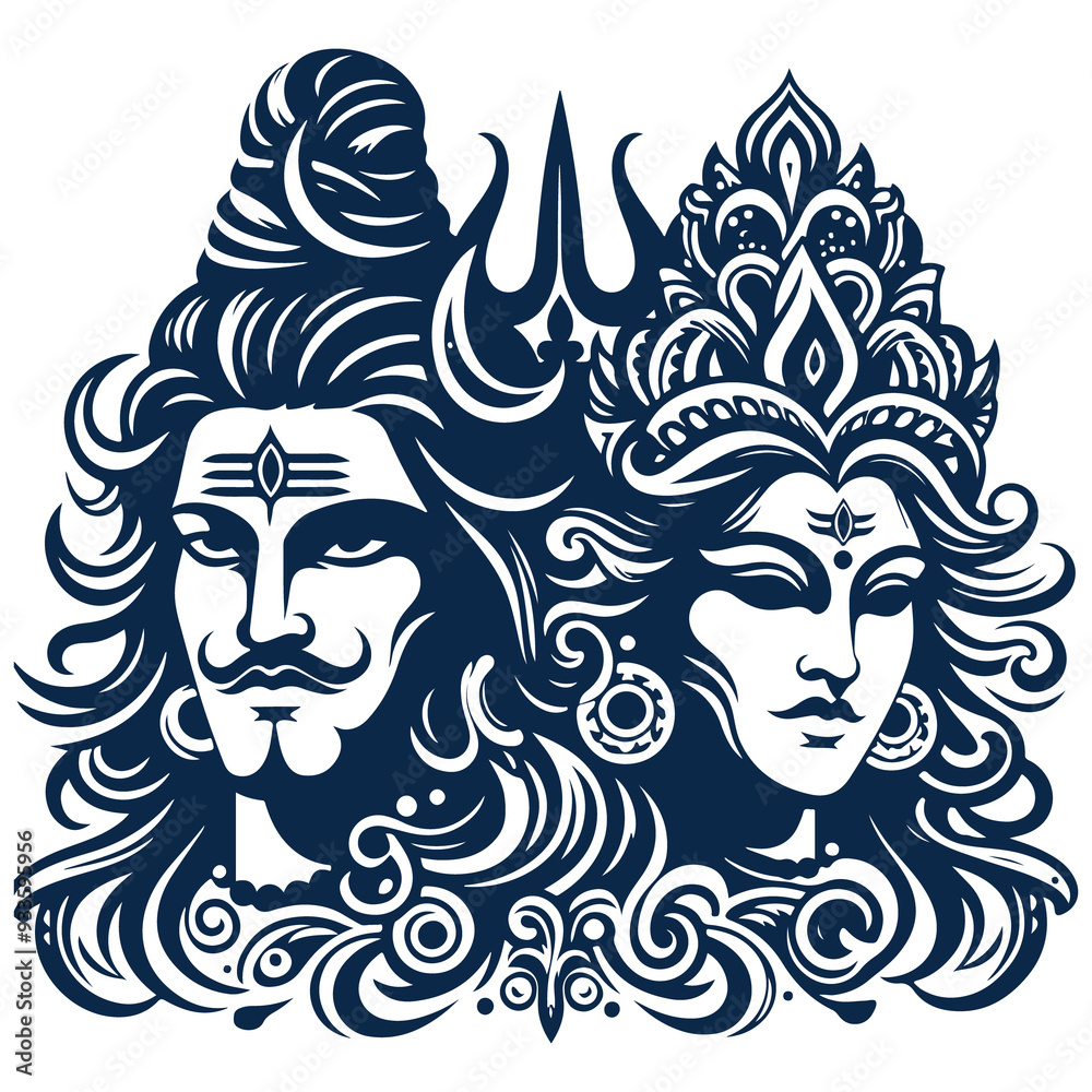 lord shiva and Durga lord shiva and Durga