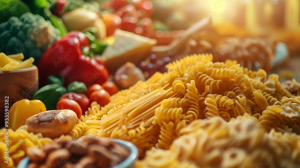 fresh and delicious italian pasta and macaroni, Good harvest and fresh organic products