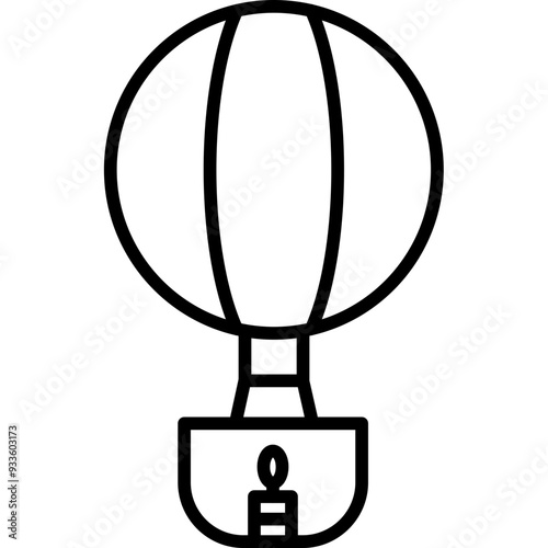 Sky Lantern Icon