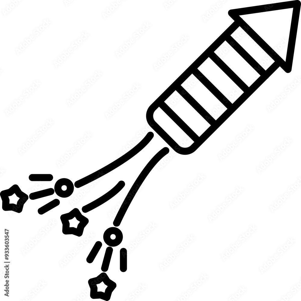 Obraz premium Fireworks Icon