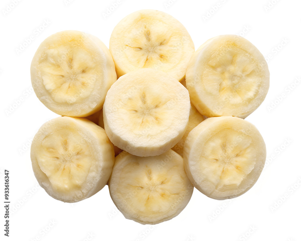sliced banana isolated on transparent background png sliced banana isolated on transparent background png