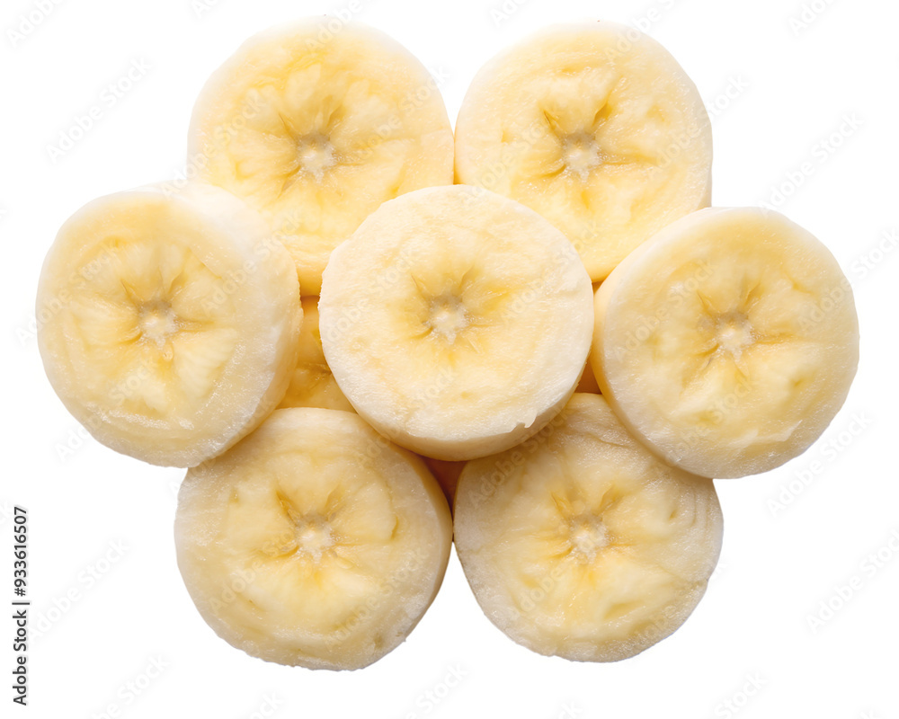 sliced banana isolated on transparent background png sliced banana isolated on transparent background png