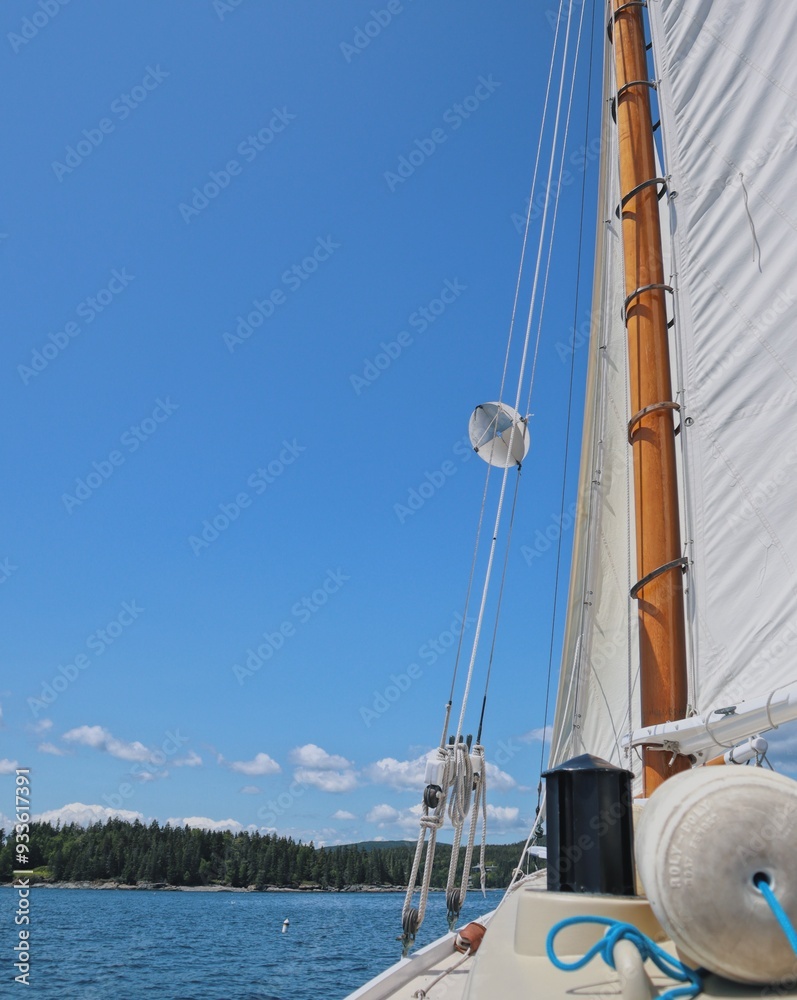 Obraz premium sailboat on the sea