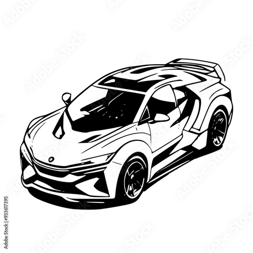 illustration of a car