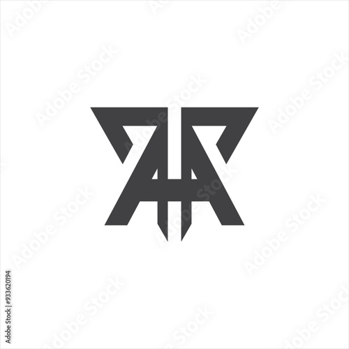 Free Download TA letter logo vector flat style - GFXLoad