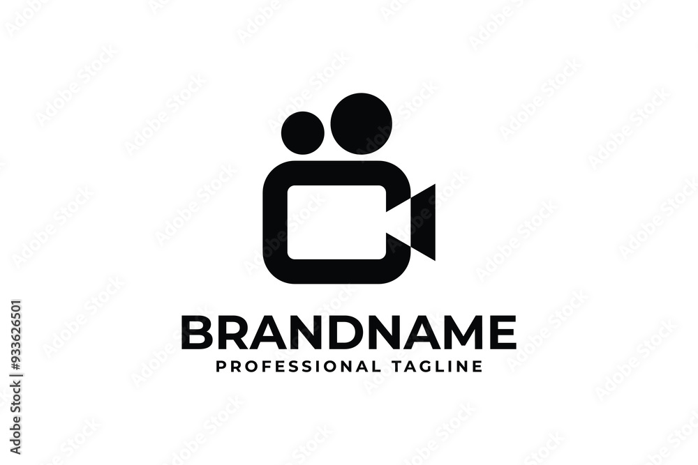 Letter C Camera Logo, suitable for any broadcast business with C initial Letter C Camera Logo, suitable for any broadcast business with C initial