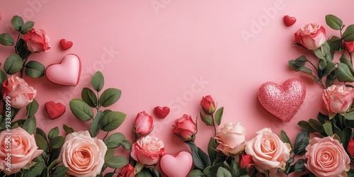 Valentine's Day festive background