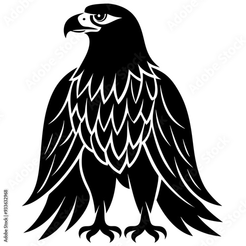 eagle vector illustration photo