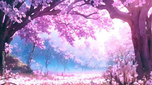 Fantasy Sakura Forest