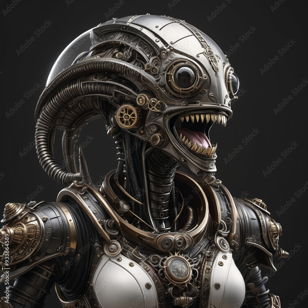 alien robot cyborg soldier alien robot cyborg soldier