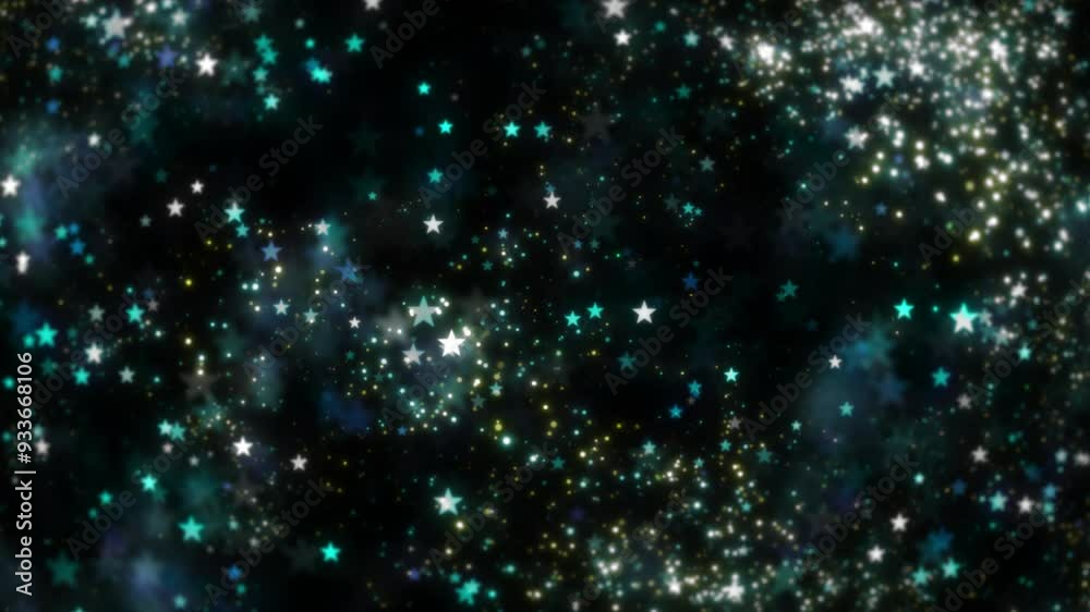Particle Star Side 01 Loop HD Particle Star Side 01 Loop HD