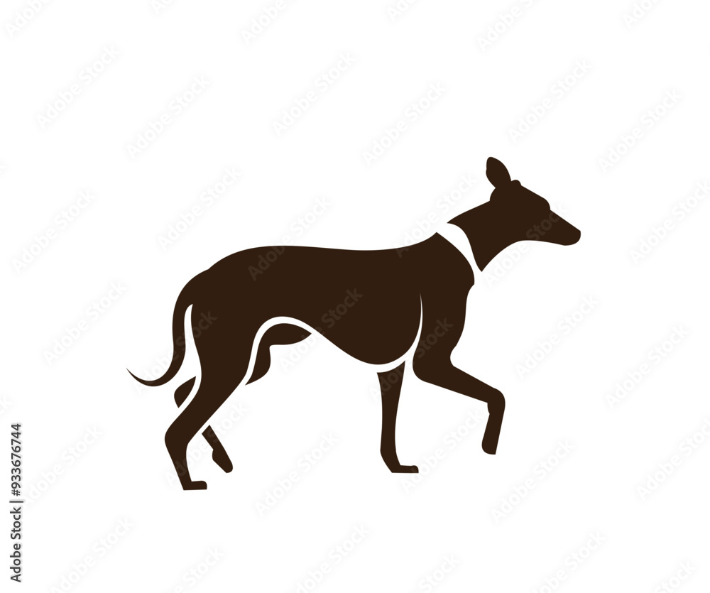 Fototapeta premium dog logo vector