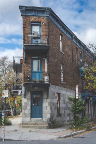 old house in the town