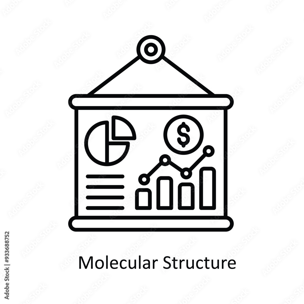 Molecular Structure vector outline Icon Design illustration. Smart Home and Technology Symbol on White background EPS 10 File Molecular Structure vector outline Icon Design illustration. Smart Home and Technology Symbol on White background EPS 10 File