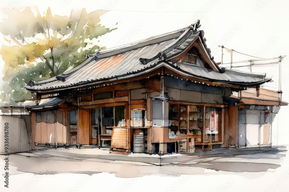 the AI Image Generator, , Ancient japanese architecture the AI Image Generator, , Ancient japanese architecture