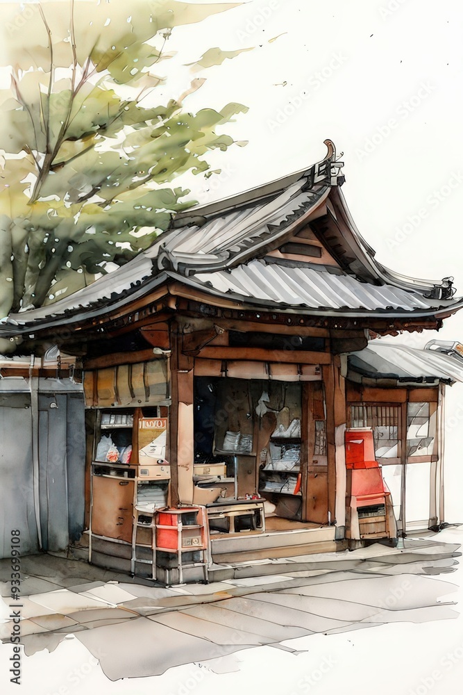 the AI Image Generator, , Ancient japanese architecture the AI Image Generator, , Ancient japanese architecture