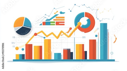 Financial highlights 2025: Detailed report with charts illustrating revenue growth and financial health.