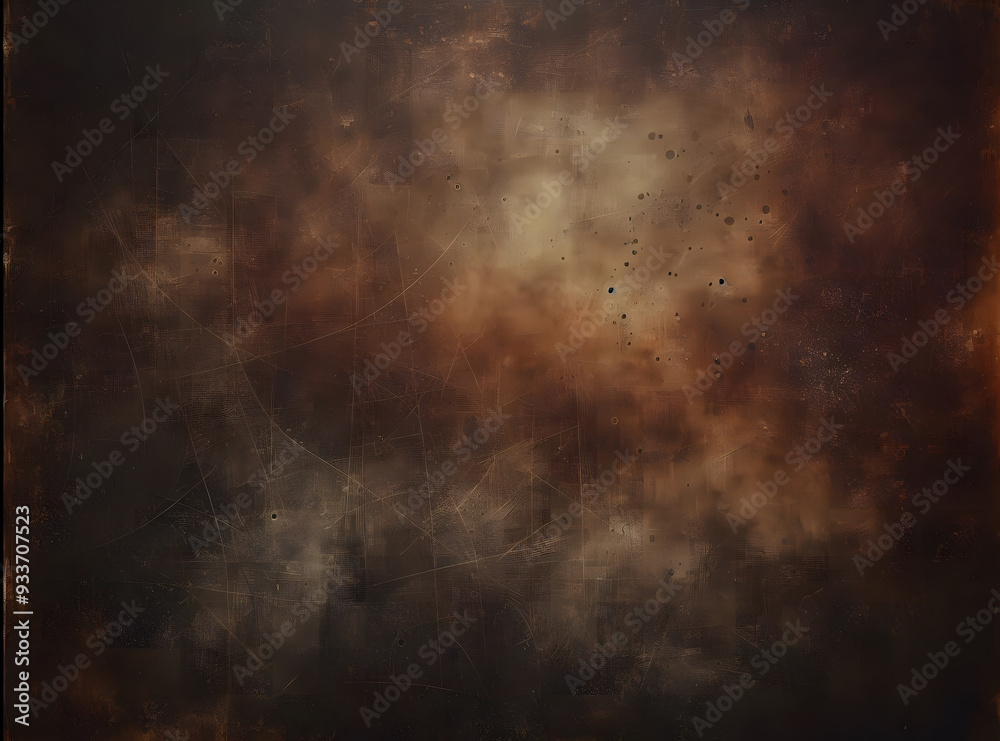 Dark brown background with a textured surface, with scratches giving it a vintage or old look. Dark brown background with a textured surface, with scratches giving it a vintage or old look.