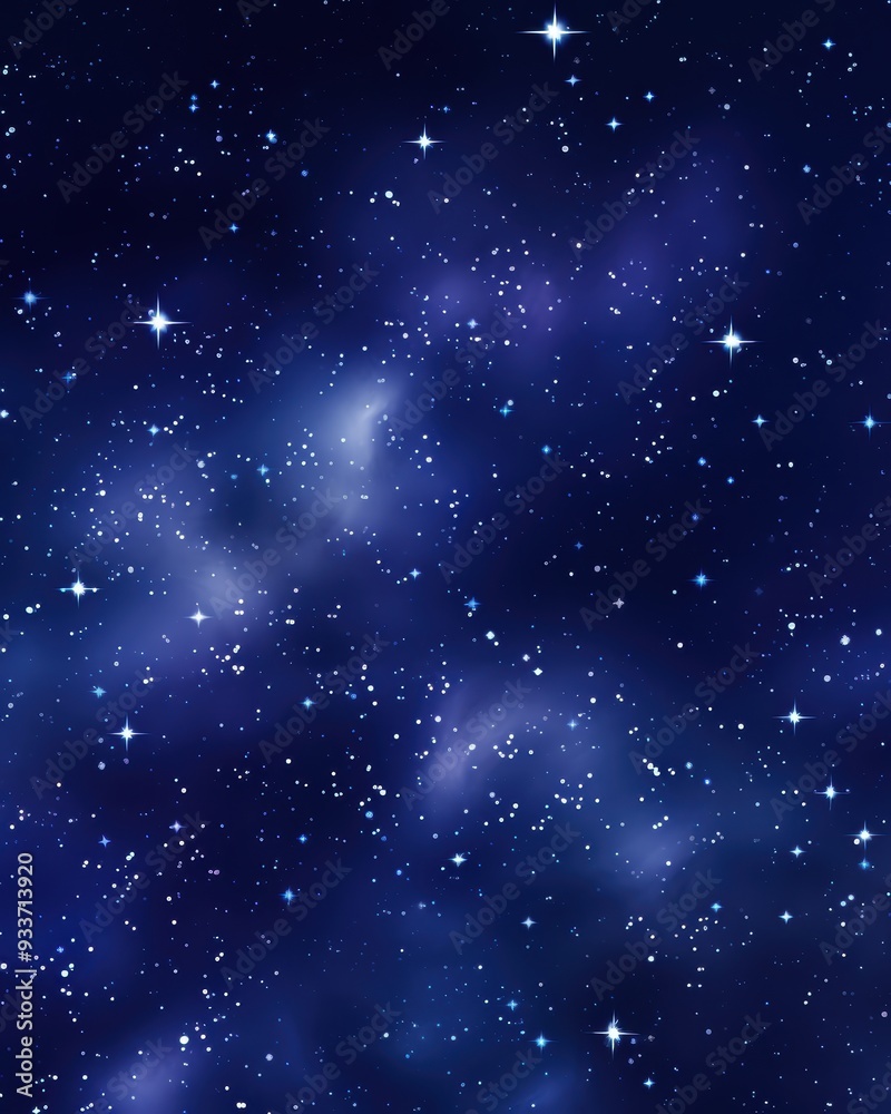 Obraz premium Sparkling night sky