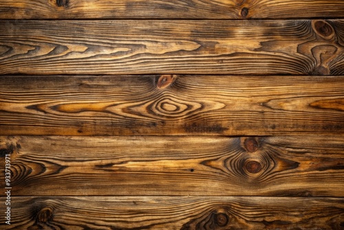 Rustic wooden planks background featuring natural oak texture with beautiful grain patterns, reminiscent of walnut wood, showcasing an authentic, weathered, and organic surface with intricate bark  photo