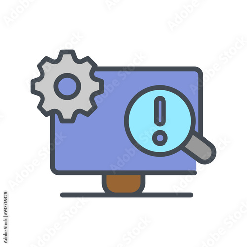 Troubleshooting Vector Icon